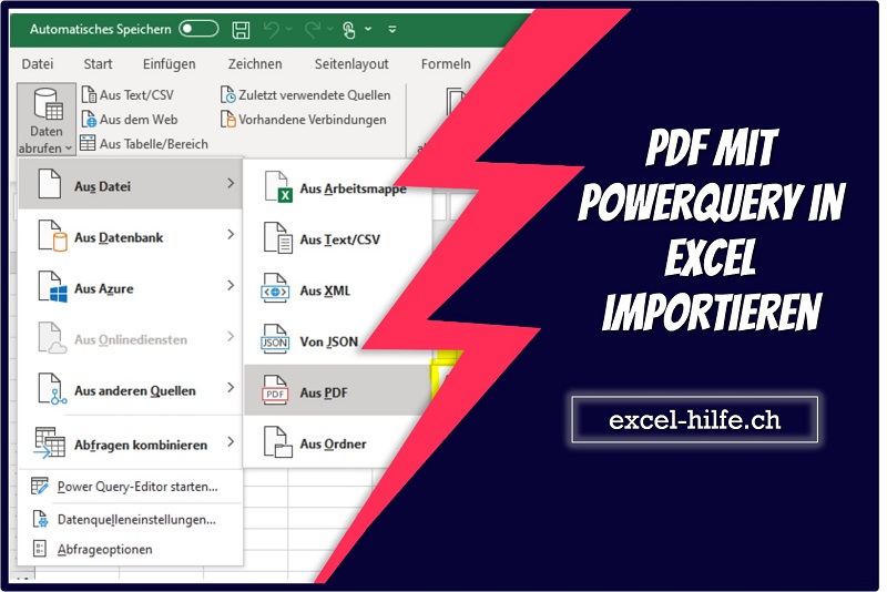PDF Power Query