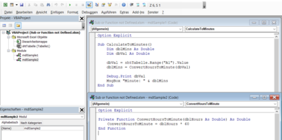 Fehler beim Kompilieren: Sub oder Function nicht definiert | excel-hilfe.ch