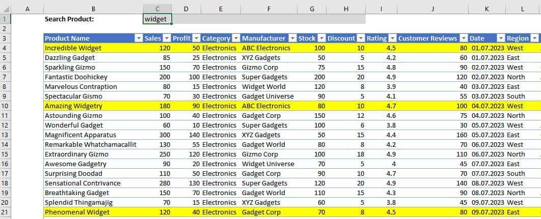 search and highlight in excel_final