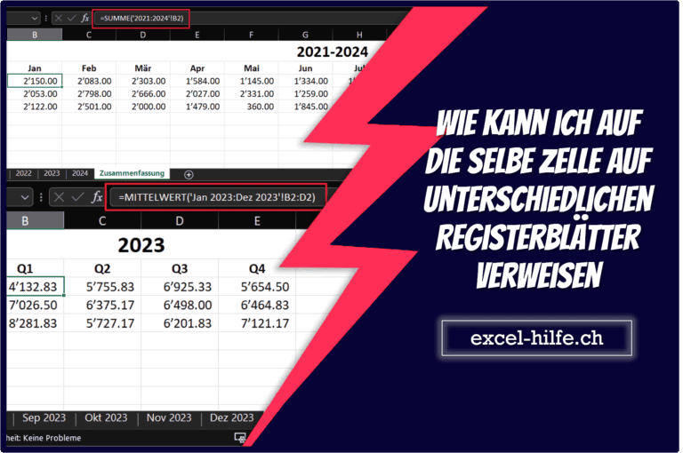 Excel 3D Formel