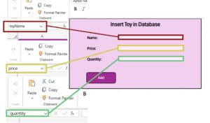 FIgure 1.1 - Assigning Inputs fields to help the script.