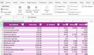 Figure 1.2 - Creating a Table