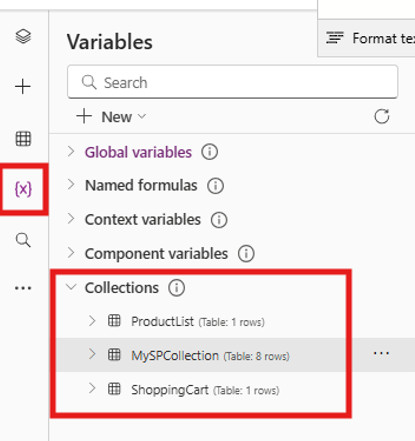 Go to Variables → Collections in the menu
