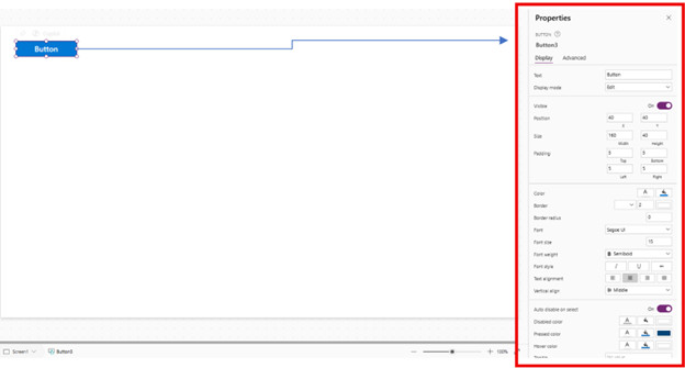 For components like buttons, you can customize what they say, their colors, and how they behave.