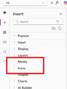 Icons and Media