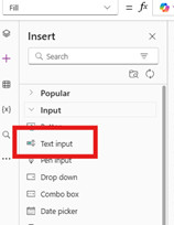 Input Text