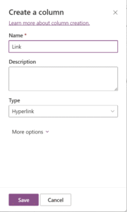 Microsoft List-Setup Link