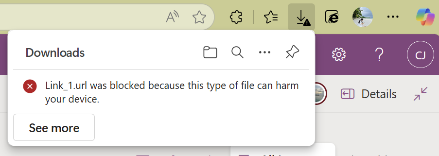 Link Notification