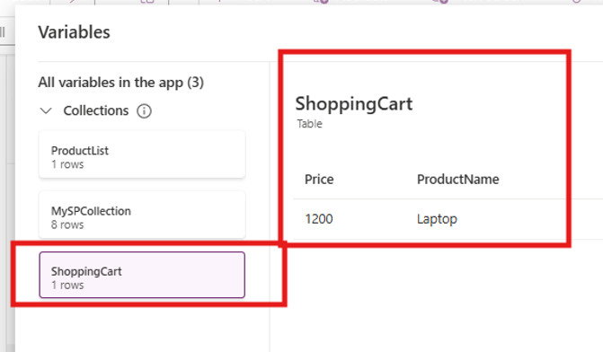  You will see your collection and its data structure, allowing you to debug and verify your data.