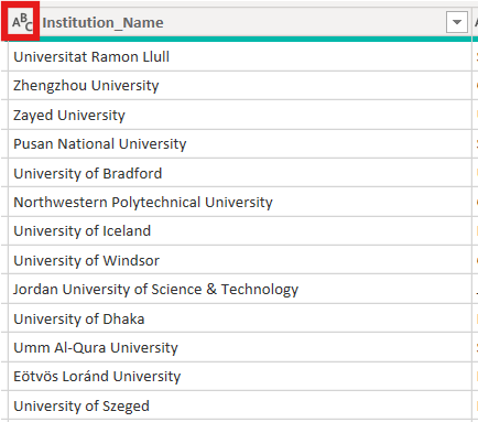 • Detect correct types