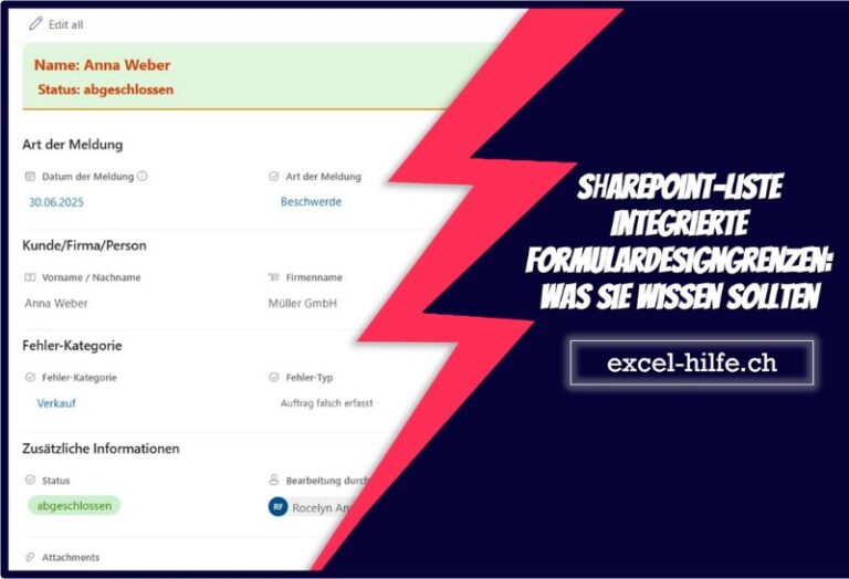 SharePoint List Built-in Form Design Limits: What You Should Know
