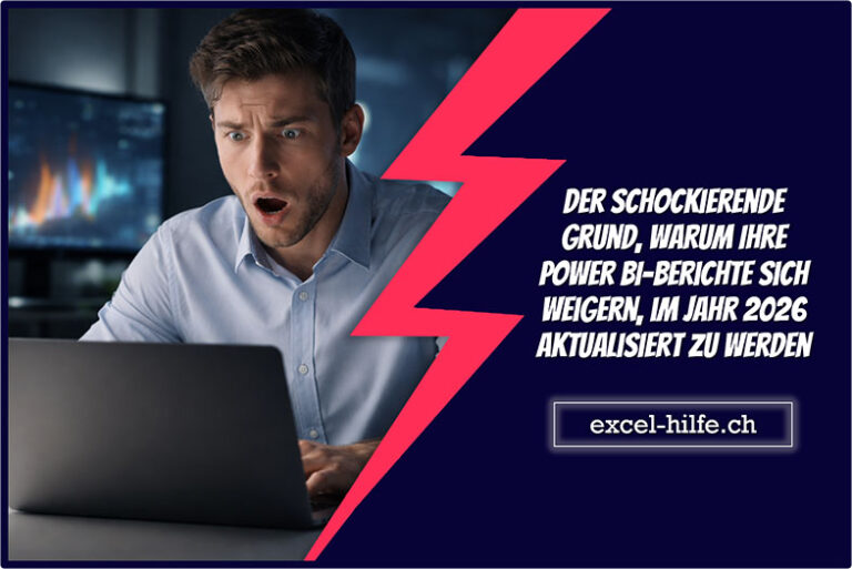 Der schockierende Grund, warum Ihre Power BI-Berichte sich weigern, im Jahr 2026 aktualisiert zu werden