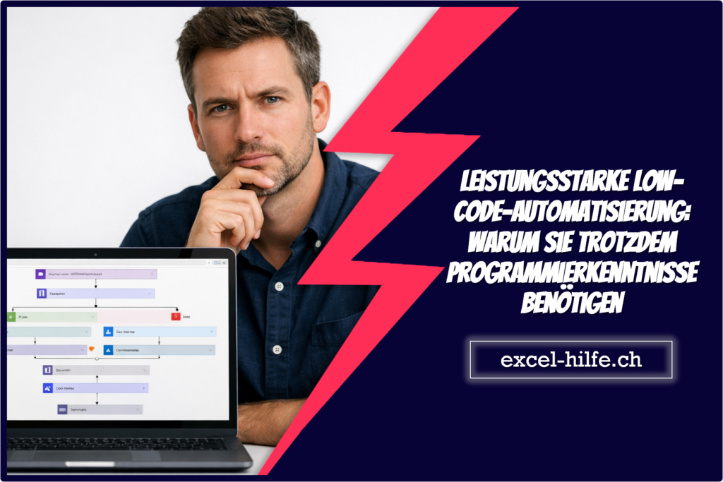 Leistungsstarke Low-Code-Automatisierung: Warum Sie trotzdem Programmierkenntnisse benötigen
